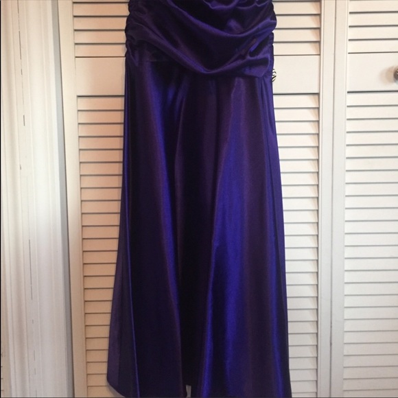 Purple formal dress - Picture 4 of 4